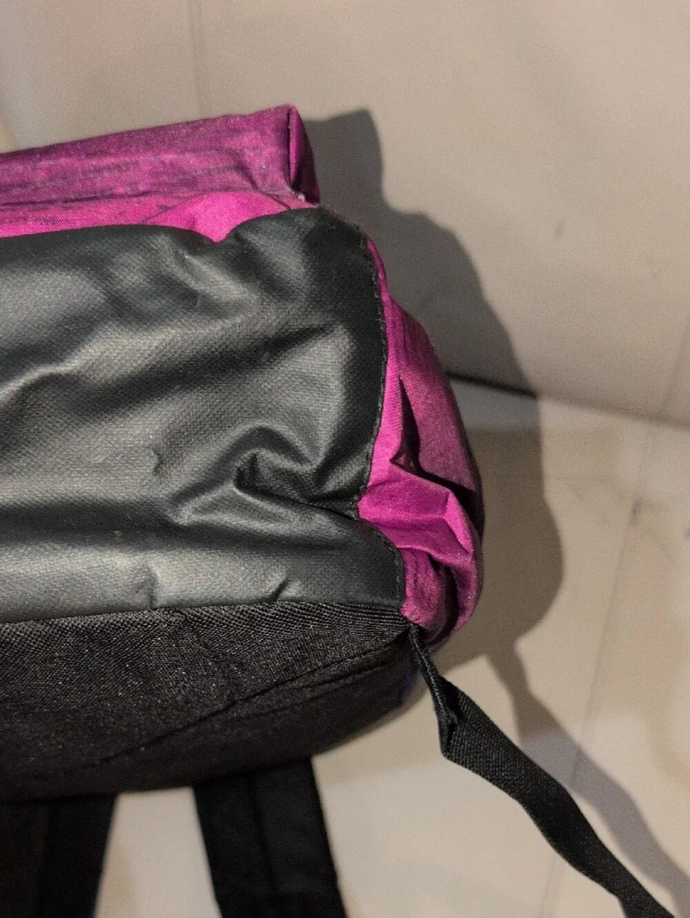 Justice Purple to Blue Ombre Backpack With Rose Gold Accents Vintage